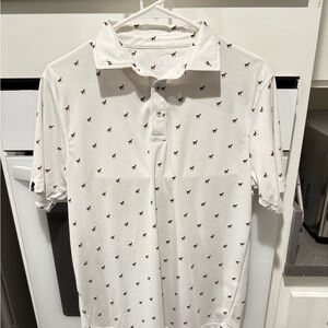 White golf polo “Tiger Woods”